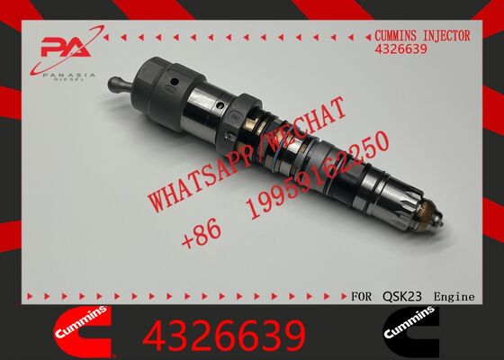 Buen precio Inyector de combustible diésel Cummins original 4326639, repuesto para piezas de motor OEM, compatible con HSK78G 4921360 4088430 4902827, inyector original nuevo en línea