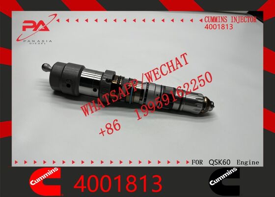 Good price Cummins original 4001813 Replacement for OEM Fuel Injector Repair Kits Matches Cross Part Numbers 891801-QSK60 3766446 for Cummins QSK60 Diesel Engine Injector Repair original new injector online