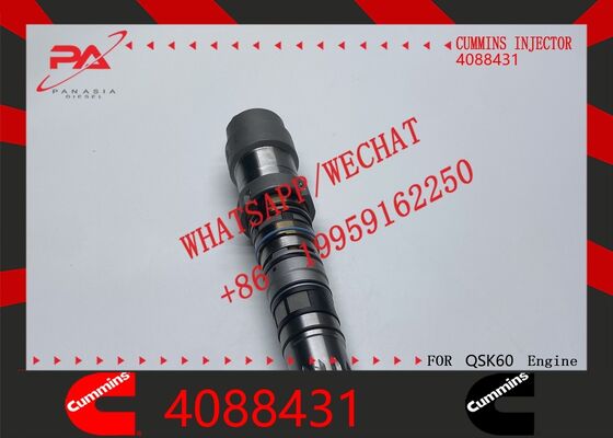 Dobra cena Oryginalny wtryskiwacz Common Rail Cummins 4088431 zamiennik dla części silnikowych OEM, kompatybilny z silnikami Diesla QSK23, QSK60, G3. Numery referencyjne OEM: 4326780, 4928346, 4902828. Oryginalny, nowy wtryskiwacz w Internecie