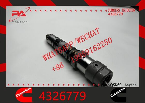 Good price Cummins original Replacement for OEM Fuel Injector 4326779 with Cross Reference Part Numbers 4010158 4088426 4087892 for QSK45 QSK60 Diesel Engines original new injector online