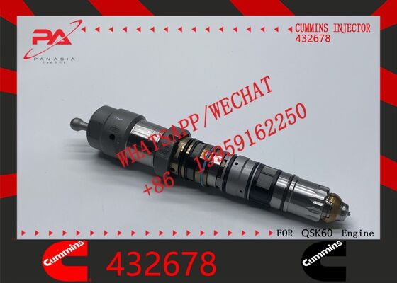 Dobra cena Oryginalny wtryskiwacz Common Rail Cummins z rynku wtórnego 432678 Zamiennik dla OEM Kompatybilny z silnikami Diesla QSK45 K60 QSK60 Numery części zamiennych 4088427 4001813 4087893 oryginalny nowy wtryskiwacz w Internecie