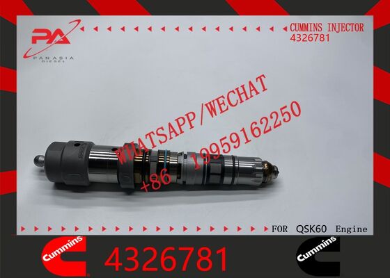 Dobra cena Cummins oryginalny wtryskiwacz paliwa 4326781 Zastęp dla OEM Fits QSK23 QSK60 Silniki do koparki Numery części 4902827 3766446 4928346 oryginalny nowy wtryskiwacz w Internecie