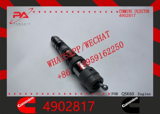 İyi fiyat Cummins orijinal 4902817 Dizel Yakıt Enjektörü Değişimi, OEM Motor Parçaları ile uyumlu 4954374 4954801 4984457 orijinal yeni enjektör çevrimiçi