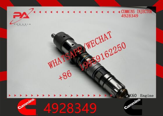 Хорошая цена Оригинальная Cummins Замена для OEM 4928349 топливный дизельный инжектор насос для QSK60 KTA19 Дизельный двигатель крест Ref 4087887 4010163 Вместимость PC4000 экскаватор Горная работа оригинальный новый инжектор онлайн
