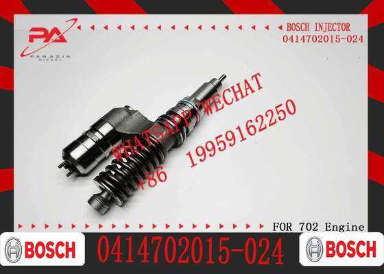 Buen precio Bomba inyectora diésel Bosch original 0414702015-024, unidad inyectora de repuesto para OEM 0414700005 0414702002 0414702007 0414702010 0414702012, inyector nuevo original en línea
