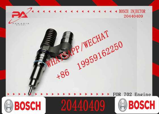 قیمت خوب بوش اصلی 20440409 Common Rail Injector Fuel Diesel Injector پمپ برای موتور ولوو TAD1242GE TAD1240VE D12 قطعات جایگزین 0414702010 0414702013 یک تزریق کننده جدید اصلی آنلاین