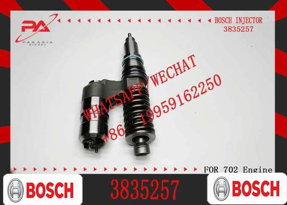 좋은 가격 Bosch 정품 3835257 디젤 유닛 인젝터 연료 인젝터 D12 FH12 FM12 TAD1240 D12E 엔진 EC700 굴삭기용 OEM 0414702015 20440409 정품 신품 인젝터 교체품 온라인으로