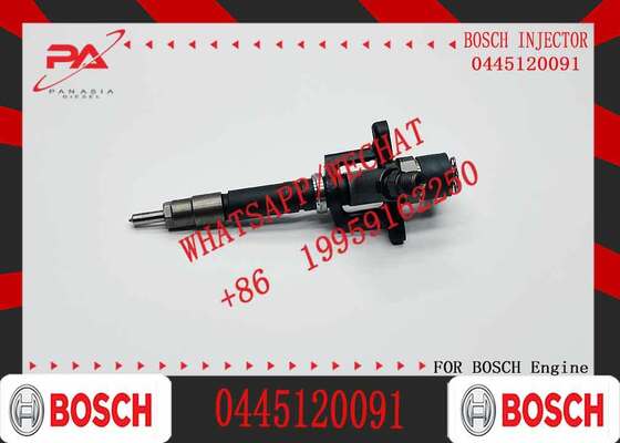 ราคาดี หัวฉีดน้ำมันดีเซล Common Rail ของแท้ Bosch 0445120091 สำหรับเครื่องยนต์ MITSUBISHI Fuso 4M50 ชุดหัวฉีด ME193983 ME223749 ทดแทนหัวฉีดของแท้ OEM ใหม่ ออนไลน์