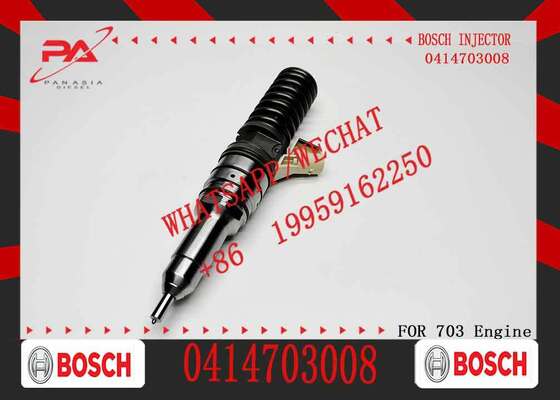 Buen precio Bosch original 0414703008 Kit de reparación de inyector de combustible diésel Reemplazo del inyector de combustible del motor para OEM 0414703004 504287070 504080487 F00041N035 nuevo inyector original en línea