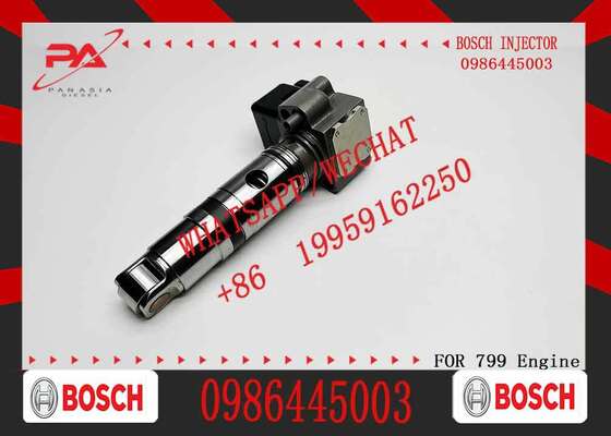 Buen precio Bomba de unidad de motor diésel Bosch original 0986445003 para Mercedes Benz OM904 OM906 OM926 Ensamblaje de elemento de bomba de combustible Reemplazo para OEM 0414799008 inyector nuevo original en línea
