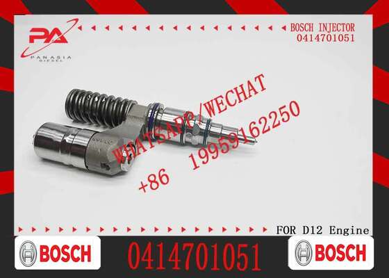 قیمت خوب پمپ انژکتور واحد سوخت دیزل بوش اصلی 0414701051 برای جایگزینی بیل مکانیکی موتور DC12 با OEM 0414703004 0414701047 0986441119 انژکتور نو اصلی آنلاین