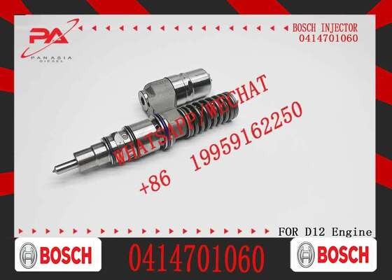 سعر جيد وحدة مضخة حاقن الوقود الأصلية من بوش 0414701060 لمحرك DC16.43A DI16.42M سعة 15.6 لتر للحفارات والشاحنات الثقيلة والجرارات والشاحنات وآلات البناء، حاقن أصلي جديد الانترنت