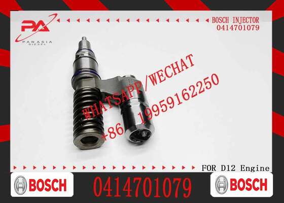 좋은 가격 Bosch 정품 0414701079 디젤 연료 인젝터 전자 제어 장치 인젝터 (스카니아 DC12 DSC12 대형 트럭용) OEM 1497385 1440580 정품 신품 인젝터 교체용 온라인으로