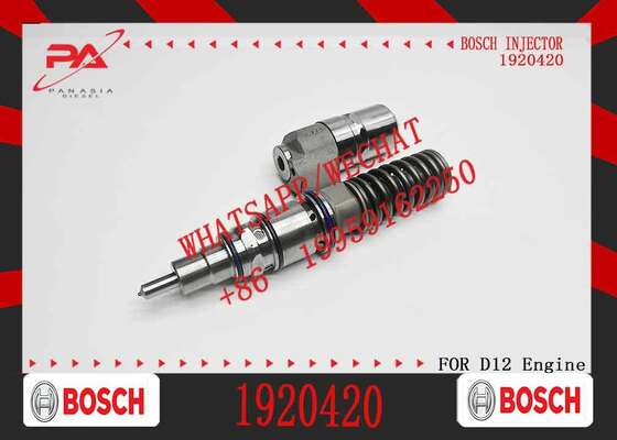 좋은 가격 보쉬 원본 1920420 D12 엔진 발굴기 디젤 조립용 일반 철도 연료 주입기 OEM 3165869 8113286 500331074 5235710 원본 새로운 주입기 온라인으로