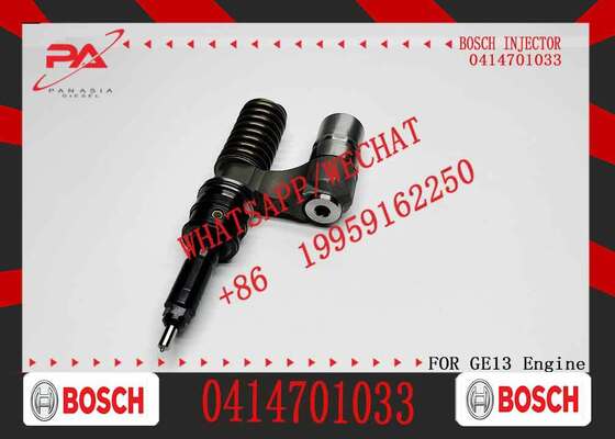 Καλή τιμή Bosch πρωτότυπο 0414701033 Σιδηροδρομικό ένετο καυσίμου για μηχανή γεωτρήσεων GE13 Ντίζελ ένετες Αντικατάσταση για OEM 109962-0061 0414701014 πρωτότυπο νέο ένετο σε απευθείας σύνδεση