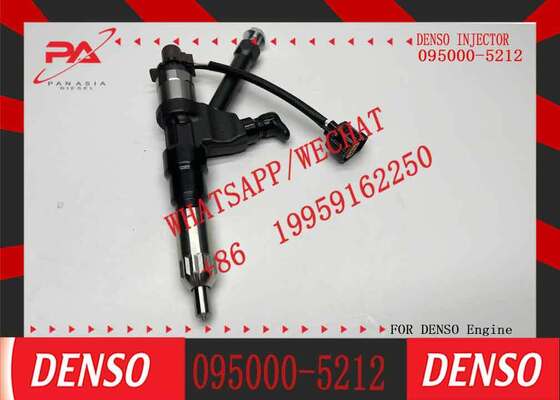 Bon prix Injecteur de carburant Denso original 095000-5212 Common Rail pour moteur P11C SK450 Remplacement pour OEM 23670-E0351 095000-5210 injecteur neuf d'origine en ligne
