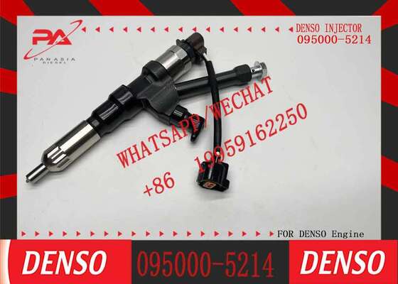 Bon prix Injecteur de carburant Denso original 095000-5214 Common Rail pour moteur Hino 700 P11C 23670-E0351 Injecteur diesel Excavatrice SK450 SK480 Remplacement pour injecteur d'origine neuf OEM en ligne