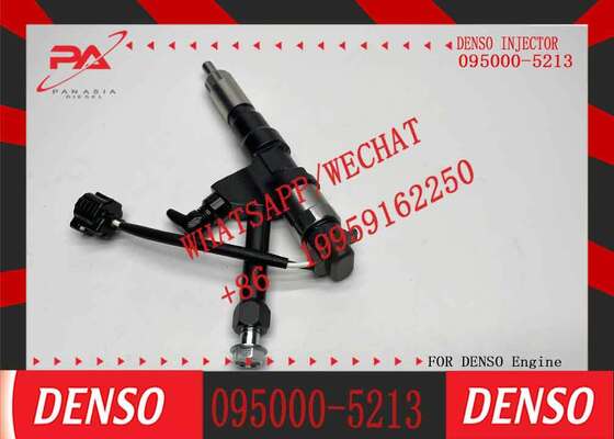 Giá tốt Kim phun dầu Diesel Denso chính hãng 095000-5213 cho Hino Series 700 P11C 10.5d Thay thế cho OEM 23670-E0350 Phụ tùng máy công trình kim phun mới chính hãng trực tuyến