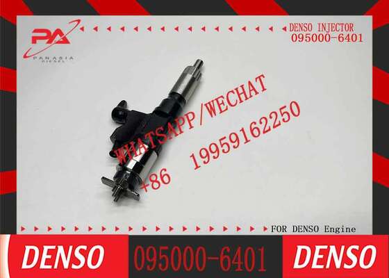 Prezzo buono Denso originale 095000-6401 Iniettori Common Rail per motori N04C-T Iniezione di combustibile diesel Assemblaggio 23670-E0070 23670-E0071 095000-6402 Ricambi di autocarri Iniettore originale nuovo in linea