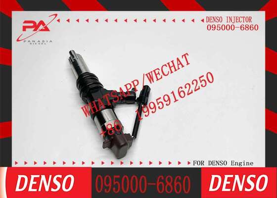 Good price Denso original Denso original Denso 095000-6860 0950006860 Common Rail Fuel Injector ME302143 ME304627 for 6M60 6M60T Excavator Truck Diesel Engine new injector original new original new injector online