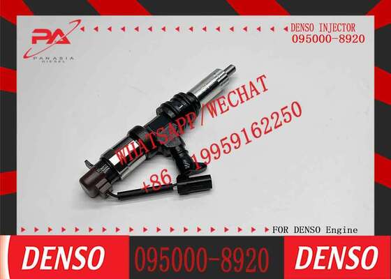 Good price Denso original Denso original Denso 095000-8920 Common Rail Fuel Injector for 6M60 Excavator Diesel Engine ME302143 ME306398 Replacement for OEM new injector original new original new injector online