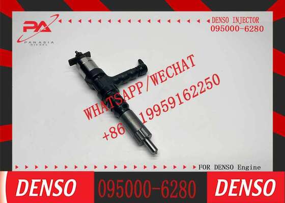 Prezzo buono Denso originale Denso Common Rail Injector 095000-6280 6219-11-3100 per SAA6D170 Motore PC400-8 WA900-3 Escavatore accessori nuovo iniettore nuovo iniettore originale in linea