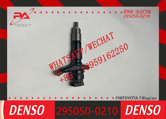Καλή τιμή Denso πρωτότυπο Denso πρωτότυπο Denso Common Rail Fuel Injector 295050-0210 23670-30410 G3S7 για το Toyota Hilux Hiace 1KD-FTV 2KD-FTV Diesel Engine Καυσίμου Σύστημα καυσίμου νέος ένετος πρωτότυπος πρωτότυπος νέος ένετος σε απευθείας σύνδεση