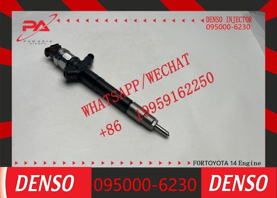 قیمت خوب DENSO اصلی 095000-6230 انژکتور سوخت مونتاژ نوزل 23670-09140 جایگزینی برای OEM تویوتا Verso 2.2 2AD-FTV موتور دیزل انژکتور اصلی جدید آنلاین