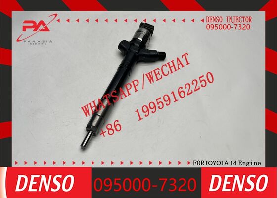 Prezzo buono Denso originale 095000-7320 iniettore di carburante Common Rail per motore 2.0D 4D, sostituzione per OEM 23670-09010 23670-0R180 Valvole di iniezione per macchine da costruzione iniettore originale nuovo in linea