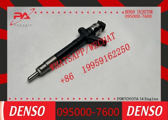 Prezzo buono Ugello iniettore Common Rail Denso originale 095000-7600 per motore diesel Toyota Avensis 2.2 D 2AD-FTV Sostituzione per iniettore originale nuovo 23670-0R160 095000-7700 in linea