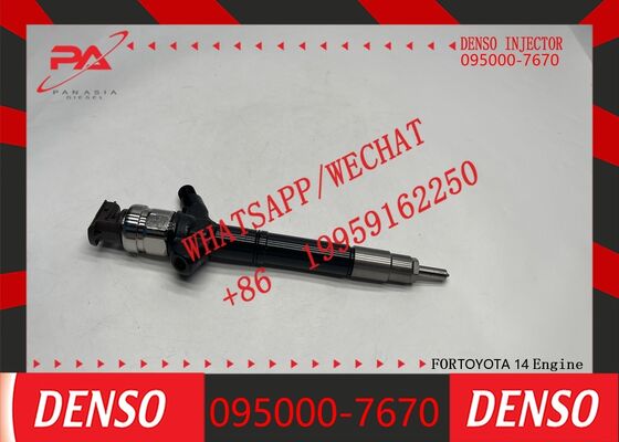 Prezzo buono Iniettore Denso originale 095000-7670 Common Rail 23670-09280 Sostituzione per motore Toyota 2.0L 1AD-FTV 2.0 D4D Iniettore Diesel originale nuovo in linea