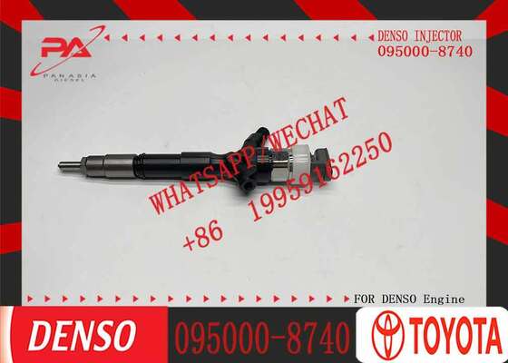Buen precio Denso original Denso original Denso 095000-8740 inyector de combustible del tren común motor diesel inyector de ensamblaje inyector de boquilla para el sistema de inyección de combustible diesel nuevo inyector original original nuevo inyector en línea