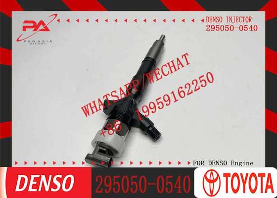 Buen precio Denso original Denso inyector de combustible diesel 295050-0540 23670-0L110 Boquilla de combustible para Toyota Hilux 2KD nuevo inyector nuevo inyector original en línea