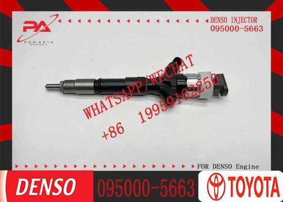 Καλή τιμή Denso πρωτότυπο Denso Common Rail Injector 095000-5663 23670-30050 23670-39095 για το Toyota Hilux Hiace 2KD-FTV Diesel Fuel Injector Assembly πρωτότυπο νέο ένετρο σε απευθείας σύνδεση