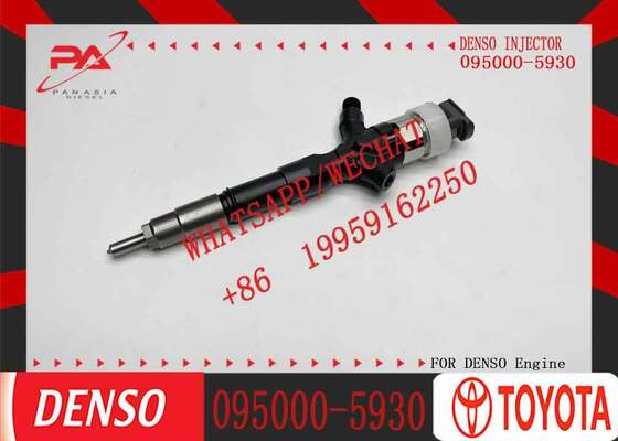 अच्छा दाम टोयोटा हिलक्स 2KD-FTV 2.5D मूल नए इंजेक्टर के लिए Denso मूल Denso कॉमन रेल इंजेक्टर 095000-5930 23670-0L010 ऑनलाइन