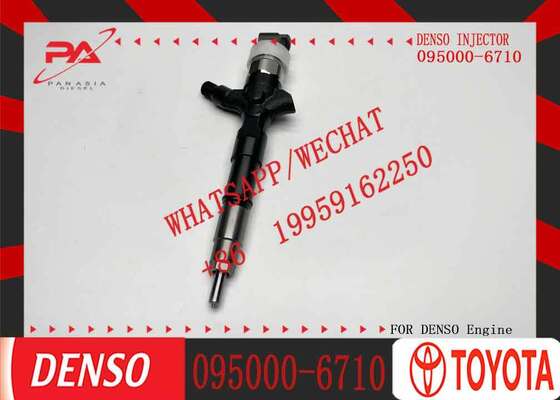 سعر جيد بخاخ وقود ديزل أصلي من دينسو، طقم بخاخ وقود ديزل 095000-6710 095000-6711 23670-30120 23670-30290 لسيارة تويوتا هايس بمحرك ديزل 1KD-FTV 2KD-FTV، بخاخ جديد أصلي الانترنت