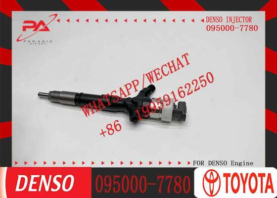Good price Denso original Denso 095000-7780 Diesel Common Rail Fuel Injector 23670-30220 for Toyota Hilux Hiace Prado 1KD-FTV 3.0L new injector original new injector online