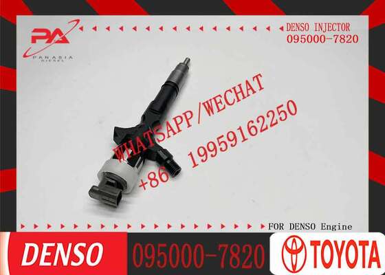 قیمت خوب DENSO اصیل DENSO Common Rail Injector 095000-7820 Fuel Injector 23670-30265 23670-39290 برای موتور دیزل تویوتا آنلاین