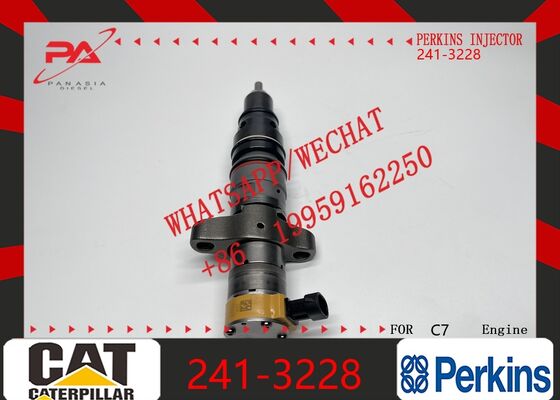 Good price Perkins original Perkins Fuel Injector 241-3228 C7 Engine Part 238-8901 235-5261 222-5961 241-3238 241-3400 243-4502 new injector original new injector online