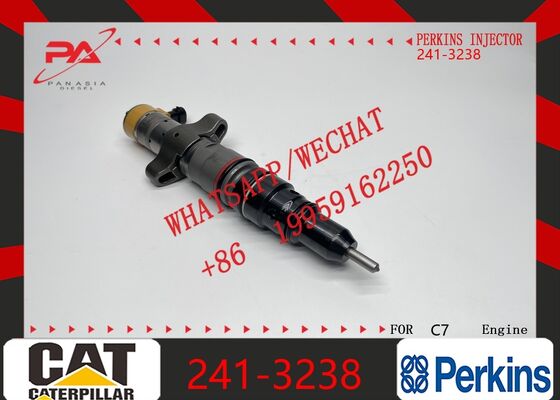 Good price Perkins original Perkins Diesel Fuel Injector 241-3238 for Caterpillar C7 324D 584HD E336GC Construction Machinery new injector original new injector online