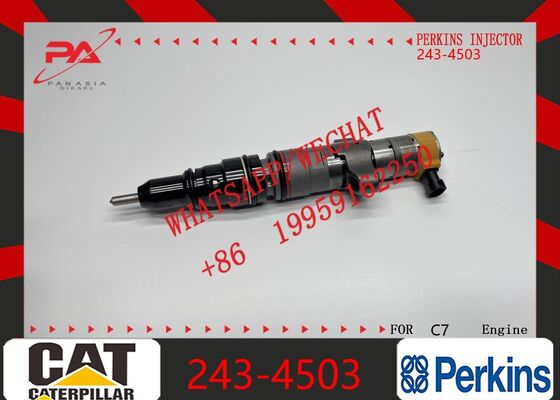 Good price Perkins original  New Common Rail Fuel Injector 243-4503 for Perkins C7 Engine E324D E325D Excavator Parts 2434503 20R8058 268-9577  original new injector online