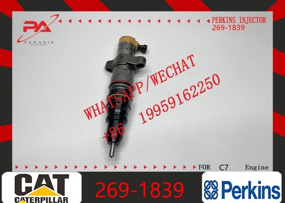 Good price Perkins original Perkins 269-1839 2691839 Diesel Engine Fuel Injector Assembly for C7 Engine Auto Parts Truck Replacement new injector original new injector online