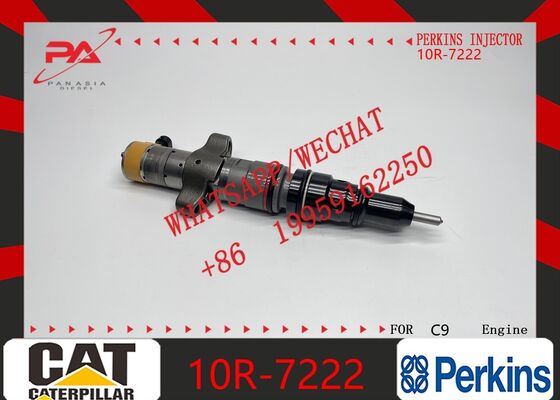 Good price Perkins original Perkins 10R-7222 Common Rail Fuel Injector Spare Parts 387-9433 10R-7224 459-8473 T400726 for Heavy Machines new injector original new injector online
