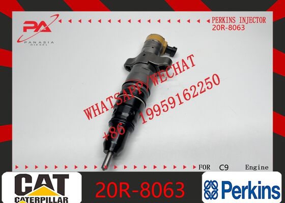 Good price Perkins original Perkins 20R-8063 Common Rail Injector Nozzle Replacement for C9 D6R III D7R LGP D7R XR 3879434 328-2573 new injector original new injector online