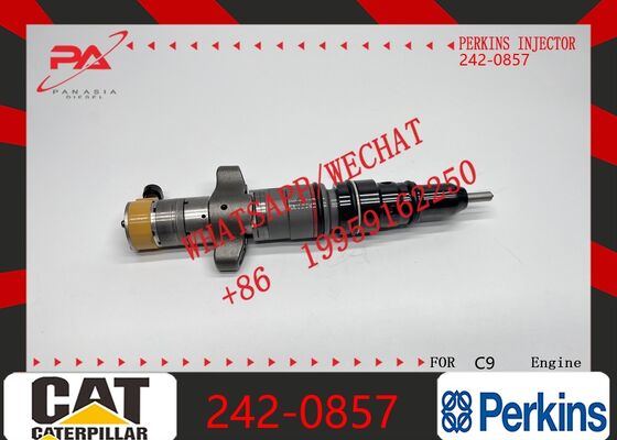 Goede prijs Perkins originele Perkins 242-0857 HEUI brandstof injector assemblage vervanging voor Caterpillar C9 330D 336D 20R-8060 254-4330 nieuwe injector originele nieuwe injector online