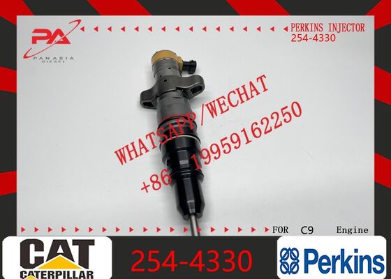 Good price Perkins original 254-4330 C9 Excavator Rail Fuel Injector 235-5261 267-3361 293-4072 328-2573 387-9436 Replacement for OEMoriginal new injector online