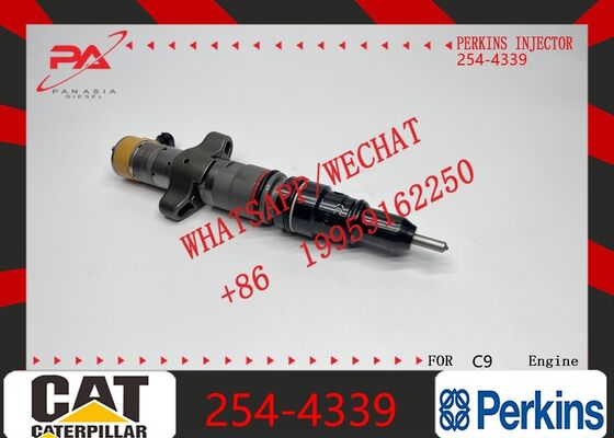 Good price Perkins original  254-4339 Fuel Injector Replacement for C9 Engine 330 Excavator Common Rail 254-4330 254-4340 258-8745 265-8106 267-3360 267-3361 original new injector online