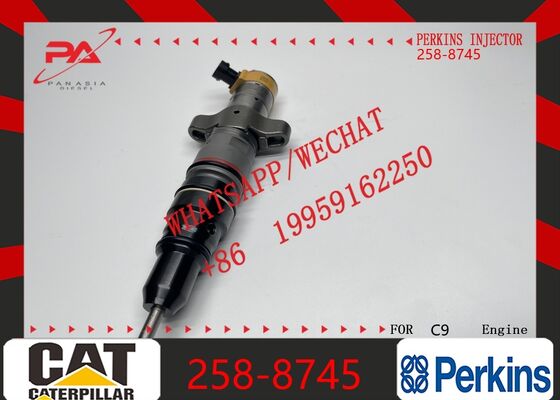 Good price Perkins original Perkins 258-8745 Engine Fuel Injector C9 Diesel Fuel Injection Replacement for OEM Excavator Engine Parts new injector original new injector online