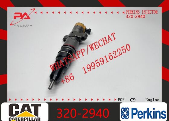 Good price Perkins original  320-2940 Common Rail Fuel Injector for C9 Diesel Engine Auto Parts for Perkins Excavator 10R-7221 293-4071 328-2573 original new injector online