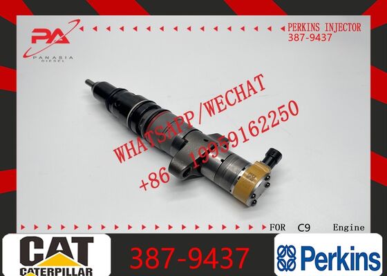 Buen precio Inyector de combustible Perkins original Perkins 387-9437 10R-4844 20R-8062 328-2578 para piezas de motor de excavadora C9 C7 inyector nuevo original inyector nuevo en línea